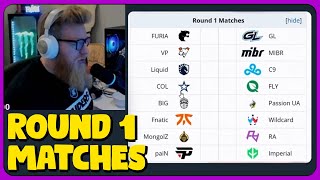 fl0m Reacts to the Shanghai Major Opening Stage Matchups [upl. by Ybocaj762]