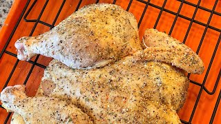 Dry Brined Spatchcocked Chicken [upl. by Annabelle]