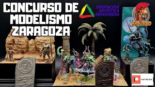 âœ…Concurso de modelismo de Zaragoza 2023âœ…Entrevistas y figuras [upl. by Atterbury]