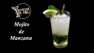 Cómo hacer el MOJITO DE MANZANA [upl. by Vasya394]