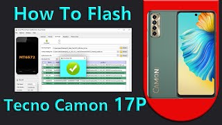 How To Flash Tecno Camon 17P CG7 Stock Firmware Install Dead Boot Repair With Free Tool [upl. by Recneps]