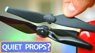 DJI Mavic Air is now Quiet Master Airscrew Stealth Props Review and Test [upl. by Ditzel]