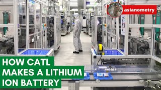 How Chinas CATL Makes an EV Battery [upl. by Harrus]