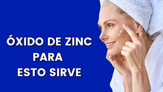 DESCUBRE los BENEFICIOS del ZINC para la PIEL mineral imprescindible para la piel [upl. by Lemar]