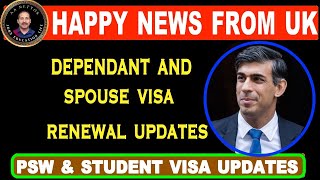 WHETHER NEW RULES APPLICABLE FOR SPOUSE AND DEPENDANTS WHEN THEY RENEWING VISA WHILE IN THE UK [upl. by Algy]