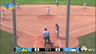 Blue Hens Playback Softball vs Hofstra Game 2 41914 [upl. by Sadowski990]