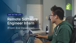 Day in the Life of a Remote Software Engineer Intern At Shopify [upl. by Amein438]