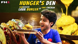 Famous Bambooster “Lava Burger amp Fire Chicken”  Hunger’s Den Special  FHQ [upl. by Hoxsie]