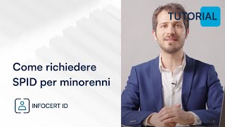 Come richiedere SPID per minorenni Tutorial [upl. by Tiossem]