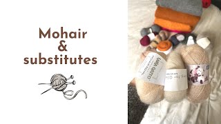 Mohair yarns and substitutes [upl. by Narda]