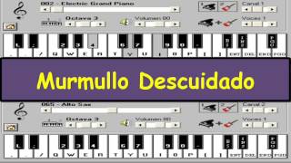 Murmullo Descuidado  Los Avilas  Piano Electrónico 25 [upl. by Glendon]