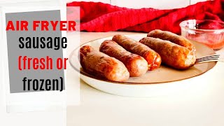 Ninja Foodi Air Fryer Breakfast Sausage Links  Fresh or Frozen [upl. by Olympium]