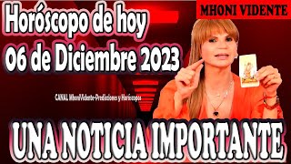 🌟Mhoni Vidente 06 de DICIEMBRE🌟🪬MHONI VIDENTE HOROSCOPOS y predicciones🪬🔮💫HOROSCOPO DIARIO GRATIS💫🔮 [upl. by Edelsten]