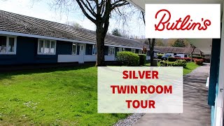 What is a Silver Room like at Butlins Minehead Butlins twin room tour  Minehead Butlins 2024 [upl. by Guibert178]