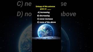 Entropy of Universe thermalwing thermodynamics viralshorts trending [upl. by Lekkim]