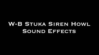 WB Stuka Siren Sound Effects 1 [upl. by Ytirev]