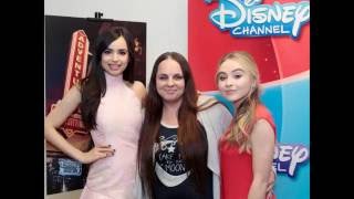 Sofia Carson and Sabrina Carpenter  Adventures In Babysitting QampA Interview [upl. by Uella453]