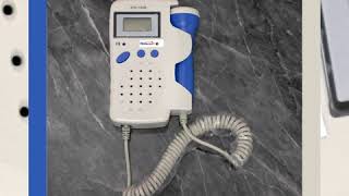 Doppler Fetal Homecare JPD100B [upl. by Trinatte]