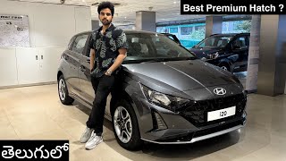 Hyundai i20 2024  Sportz iVT  Value For Money Variant Detailed Review with Onroad Price in Telugu [upl. by Sublett]