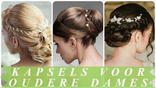 Bruid kapsels voor oudere dames 2018 [upl. by Nydia579]