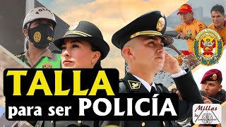 👮‍♂️ TALLA para ser POLICÍA 💪 EESTP EO y Asimilación [upl. by Calli430]