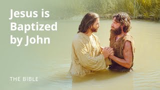 Matthew 3  Jesus is Baptized by John  The Bible [upl. by Kcirted297]