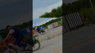 WAIT PEOPLE DONT LIKE LOUD MOTORCYCLES motorcycle motovlog funny bikelife shorts gopro [upl. by Karlene]