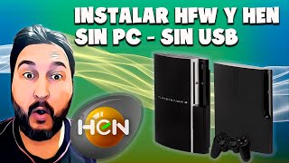 Como Liberar PS3 Sin USB y Sin PC  HFW y HEN 491 Oficial [upl. by Hallee]