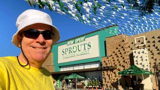 Shopping at the New SPROUTS Farmers Market store in Palm Springs [upl. by Galloway580]