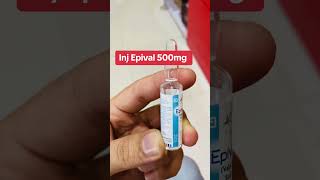 Epival inj uses  Epival inj uses and sideffects  Epival injection  Epilepsy injection [upl. by Atirabrab74]