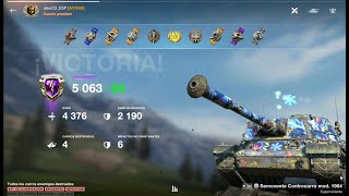 Semovente CC64 Maestria 4376 damage 4 kills [upl. by Lenahtan]