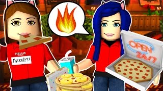 MAKING OUR OWN PIZZA TYCOON SHOP IN ROBLOX [upl. by Ulani]