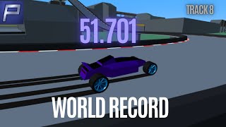 PolyTrack v03 Track 8 World Record 51701 seconds [upl. by Yspyg]