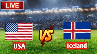 USA Women Vs Iceland w en vivo [upl. by Barri]