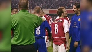 Arsenal vs Man United  22  200203 HQ [upl. by Niatsirt379]