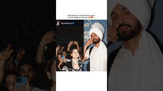 Diljit Dosanjh Invited Hania Amir on Stage at Live Concert 🙈❤️✨I haniaamir diljitdosanjh concert [upl. by Anaeerb]