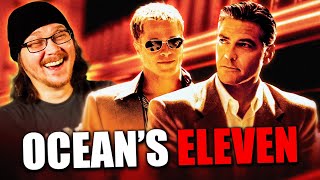 OCEANS ELEVEN MOVIE REACTION amp REVIEW  First Time Watching [upl. by Blumenfeld]