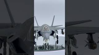 F35C Lightning II VMFA314 quotBlack Knightsquot USMC 172 HA6205 f35 lightning navy hobbymaster [upl. by Fax]