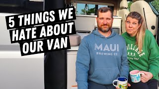 5 things we HATE about our Van Thor Rize 18T Ram Promaster Ep 09 [upl. by Doris]