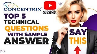 Concentrix hiring team AI based Technical interview Questions with answers  Sample answers [upl. by Ttimme]