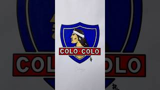 Deportivo ColoColo colocolo chile futbol futebol asmr dibujo libertadores satisfying [upl. by Ennaylloh255]