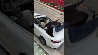 Mercedes Benz Eclass 450 cabriolet 2022 요트블루베이지 뚜따  shorts [upl. by Ylro265]