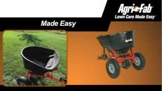 AgriFab 130 lb Tow Spreader [upl. by Nomde]