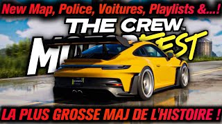 THE CREW MOTORFEST  New Map Police Playlists Voitures Offline ampLA PLUS GROSSE MAJ DU JEU [upl. by Amorete471]