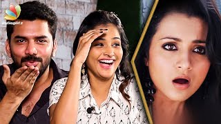 Trishava Kiss Pannanum  Kavin and Ramya Nambeesan Interview  Natpuna Ennanu Theriyuma Movie [upl. by Thorncombe]