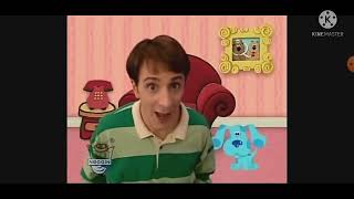 Steve Gets The Sniffles To Play Blues Clues Song Season 2 Episode 1 Reversed [upl. by Attej]