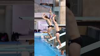 diving swimminganddiving sports divingtime flip swimming acrobatics cute babyswimmer [upl. by Sanferd]