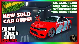 SOLO  NEW SUPER EASY GTA 5 ONLINE CAR DUPLICATION GLITCH  AFTER PATCH 167  PS5XBOXPC [upl. by Oam]