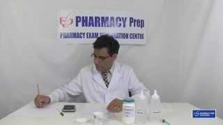 PEBC Pharmacy Technician OSPE station Dexamethasone syrup compounding non interactive station [upl. by Groscr]