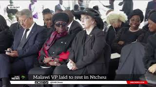 Malawi VP laid to rest in Ntcheu [upl. by Reyotal727]